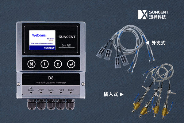 多声道超声波流量计优势特点